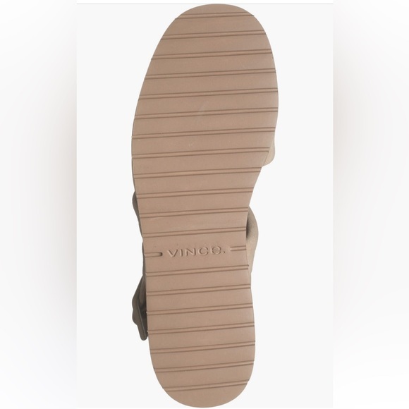 Vince Light Tan Skylar Lightweight Platform Sandals - Picture 6 of 10